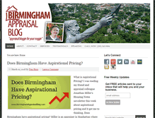 Tablet Screenshot of birminghamappraisalblog.com